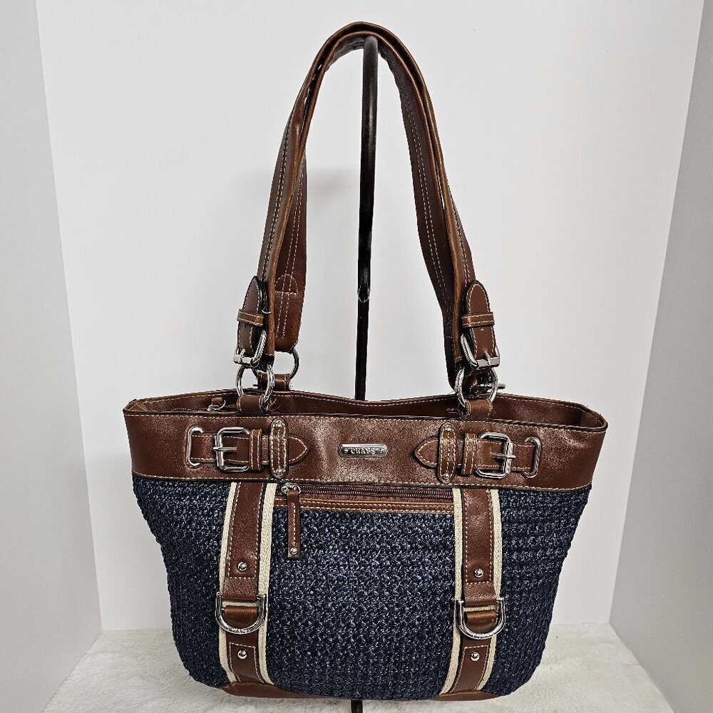 Iconic Vintage Ralph Lauren Straw Bag